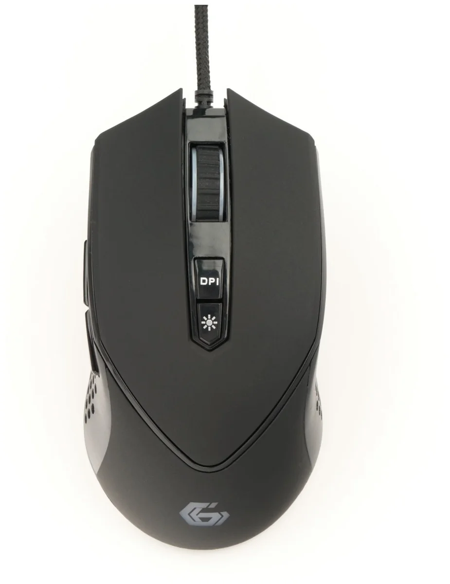 Мышь GEMBIRD MG-770 Optical 3200 dpi USB RGB Black