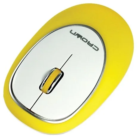 Фото Мышь CROWN CMM-931W yellow