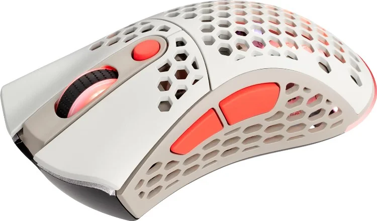 Фото Мышь 2E GAMING HyperSpeed Pro WL RGB Retro white (2E-MGHSPR-WL-WT)