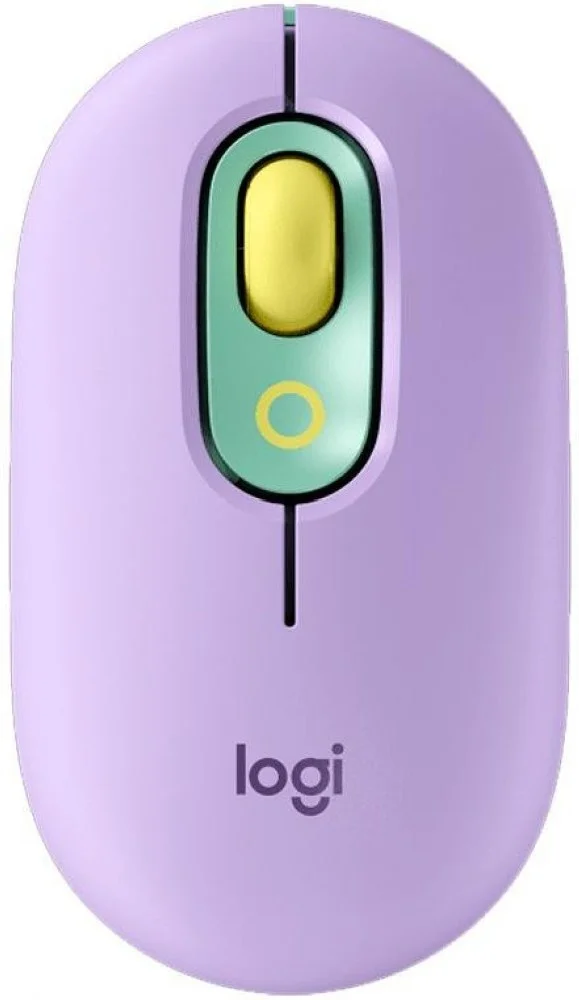 Мышь LOGITECH POP with Emoji Daydream Mint (910-006547)