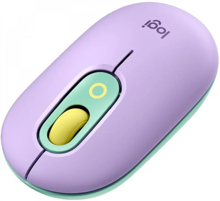 Фото Мышь LOGITECH POP with Emoji Daydream Mint (910-006547)