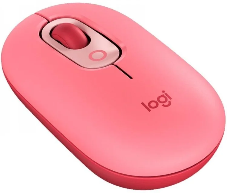 Фотография МышМышь LOGITECH POP with Emoji HEARTBREAKER ROSE (910-006548)