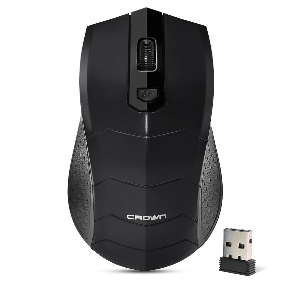 Фото Мышь CROWN CMM-934W Black