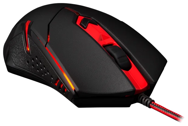 Фотография Мышь REDRAGON Centrophorus Black-Red
