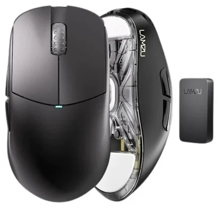 Мышь LAMZU Atlantis OG V2 4K Charcoal Black