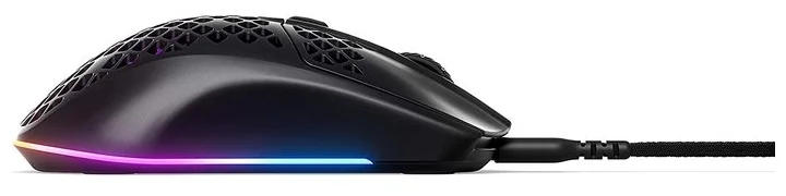 Фотография Мышь STEELSERIES Aerox 3 (2022) Onyx Black (62611)