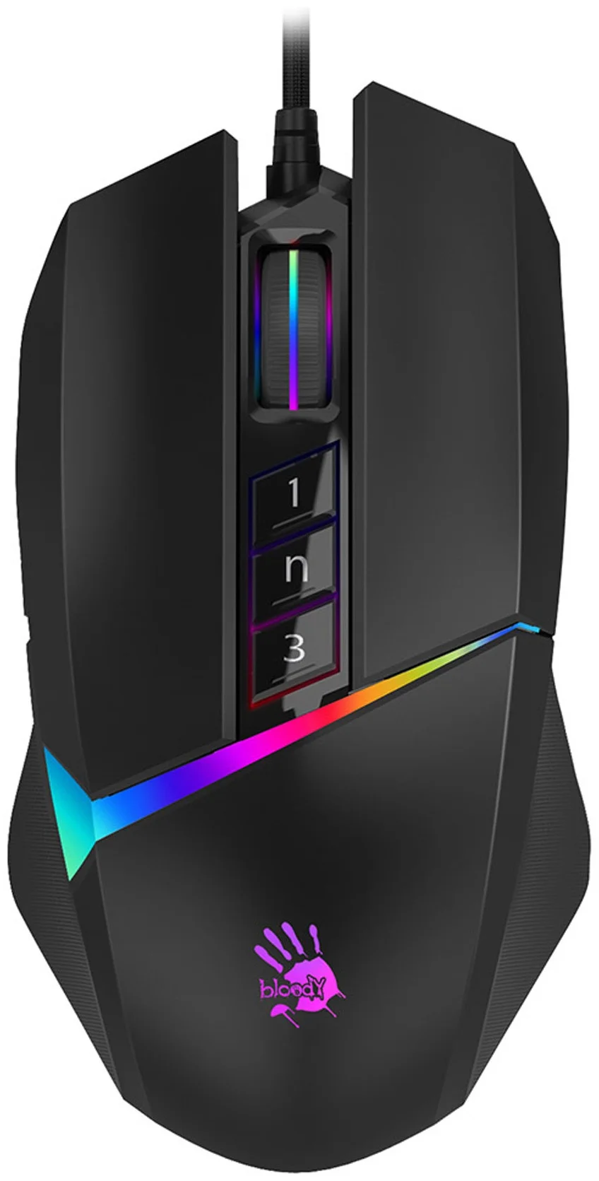 Мышь A4Tech Bloody W60 Max Black