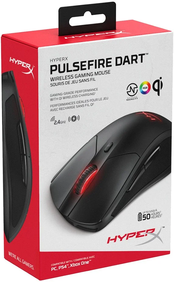 Фотография Мышь HyperX Pulsefire Dart 4P5Q4AA (4P5Q4AA)