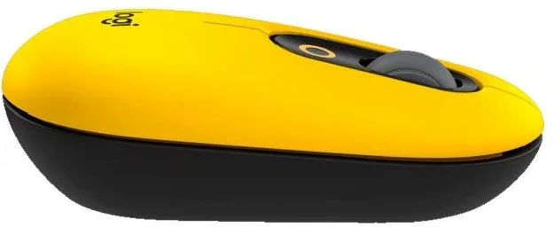 Картинка Мышь LOGITECH POP with Emoji-BLAST YELLOW 2.4GHZ/BT/N/A (910-006546)