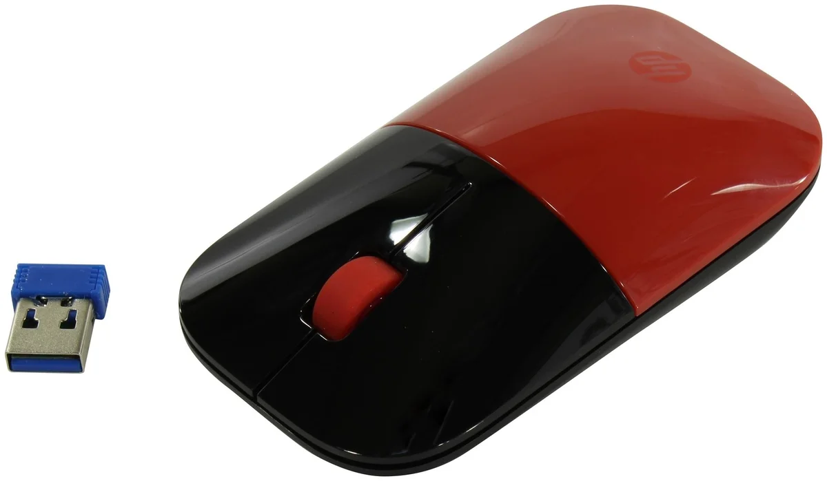 Купить Мышь HP OM V0L82AA Z3700 Red Wireless Mouse
