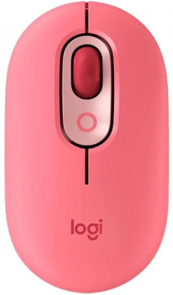 Мышь LOGITECH POP with Emoji HEARTBREAKER ROSE (910-006548)