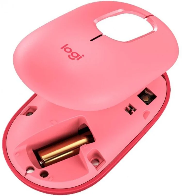 Цена Мышь LOGITECH POP with Emoji HEARTBREAKER ROSE (910-006548)