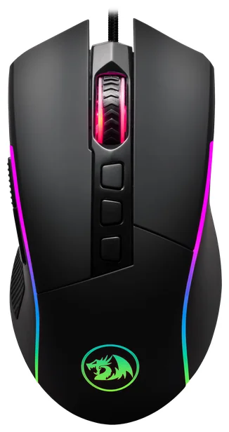 Мышь REDRAGON Lonewolf 2 RGB Black (77616)
