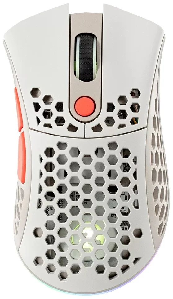 Мышь 2E GAMING HyperSpeed Pro WL RGB Retro White (2E-MGHSPR-WL-WT)