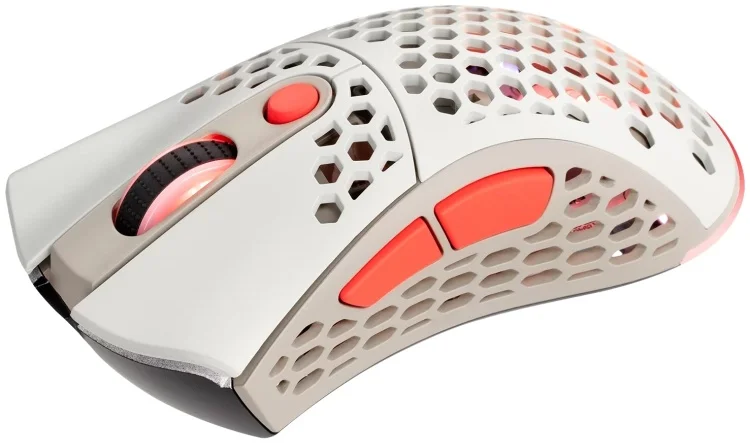 Фото Мышь 2E GAMING HyperSpeed Pro WL RGB Retro White (2E-MGHSPR-WL-WT)