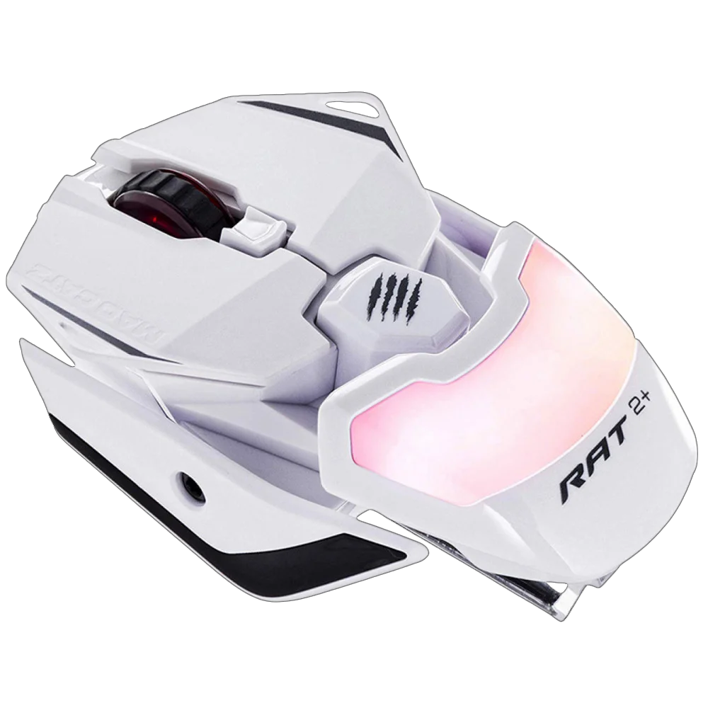 Мышь Mad Catz R.A.T. 2+ USB Optical 5000 dpi White