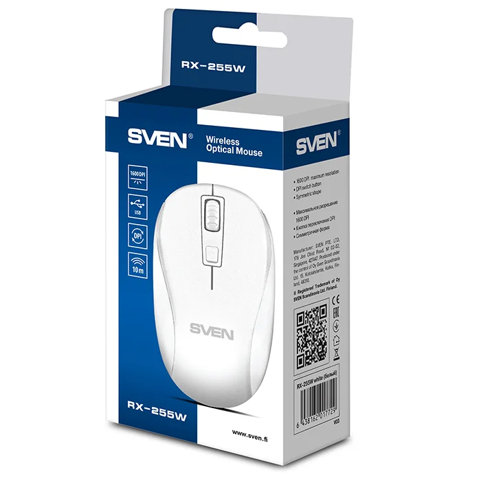 Фото Мышь SVEN RX-255W White