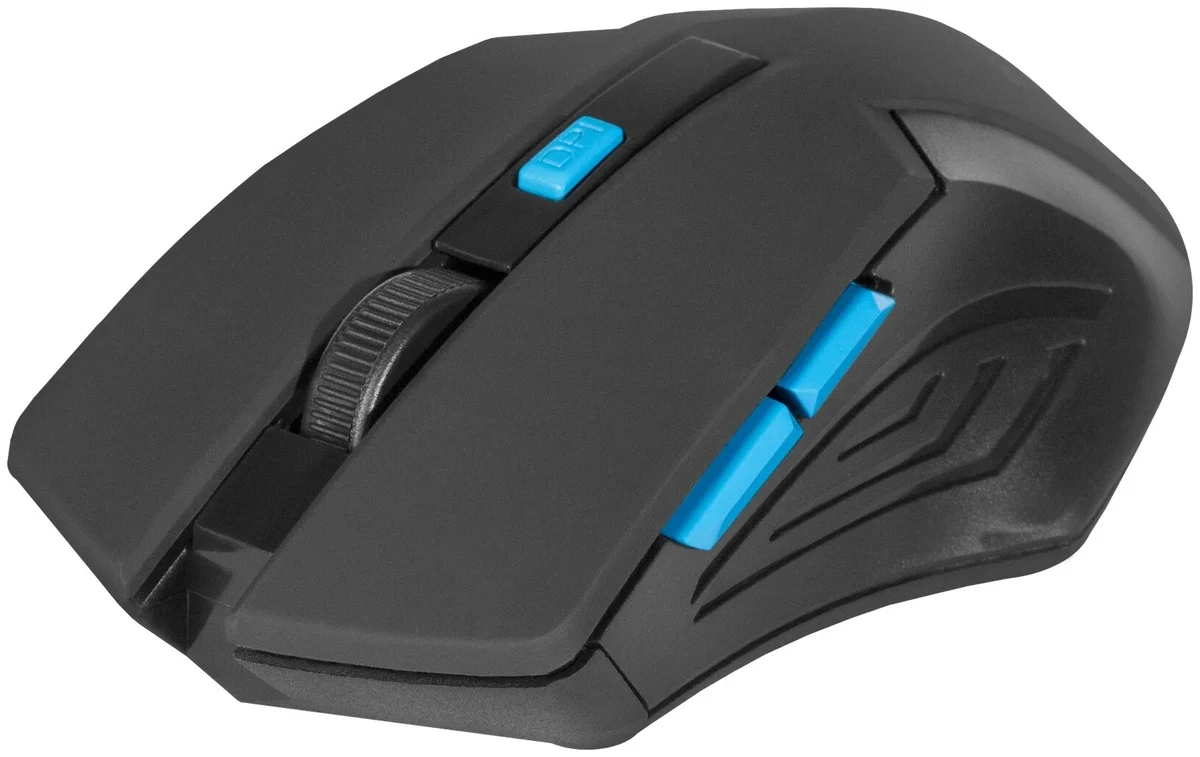 Фото Мышь DEFENDER Accura MM-275 Black-Blue (52275)
