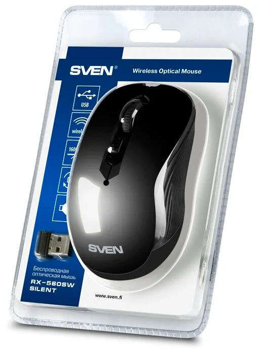 Мышь SVEN RX-560SW Black Казахстан