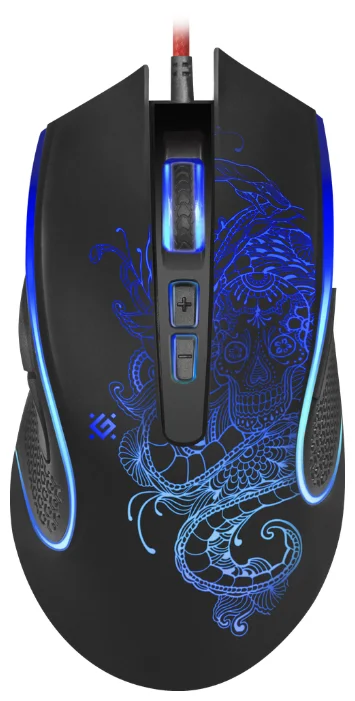 Фото Мышь DEFENDER Venom GM-640L (Коврик в комплекте)
