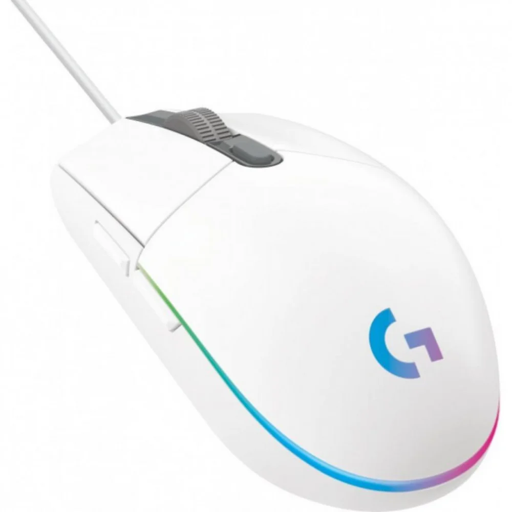 Фото Мышь LOGITECH G102 LIGHTSYNC White (910-005824)