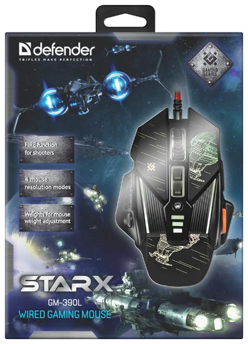 Купить Мышь DEFENDER sTarx GM-390L