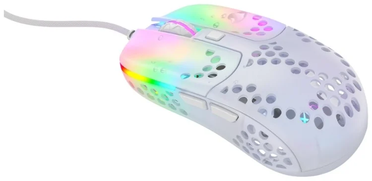 Картинка Мышь Xtrfy MZ1 RGB USB White (XG-MZ1-White-RGB)