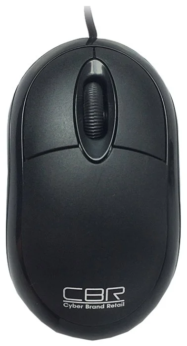 Мышь CBR CM 102 USB Black 1.3m 1200dpi