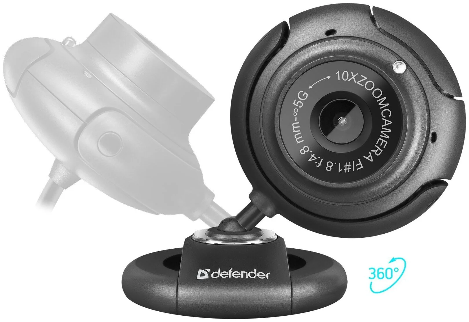 Веб-камера DEFENDER C-2525HD Black Казахстан