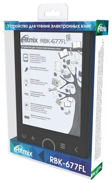 Фотография Электронная книга RITMIX RBK-677FL Black