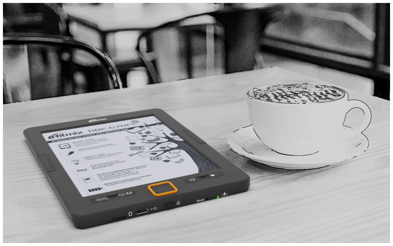 Цена Электронная книга RITMIX RBK-678FL