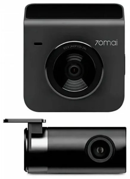 Фото Видеорегистратор 70mai Dash Cam Grey (A400) + Rear Camera Kit Grey