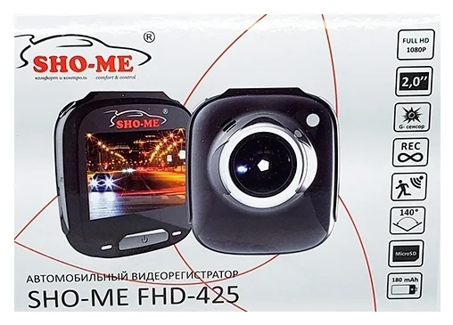 Картинка Видеорегистратор Sho-Me FHD-425