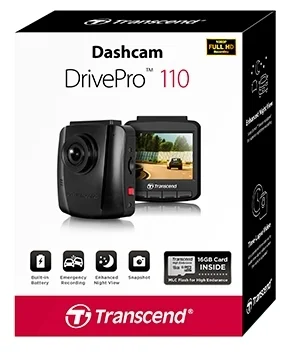 Цена Видеорегистратор TRANSCEND DrivePro 110