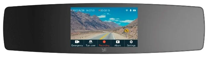 Видеорегистратор XIAOMI YI Mirror Dash Cam
