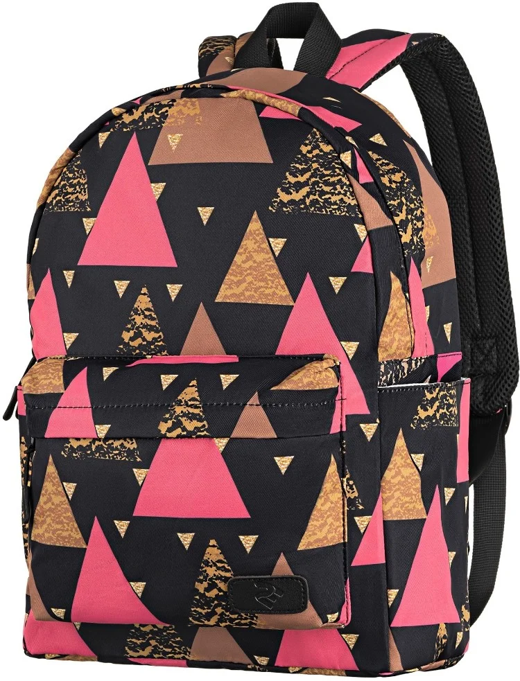 Фото Рюкзак 2Е TeensPack Triangles чёрный (2E-BPT6114BK)
