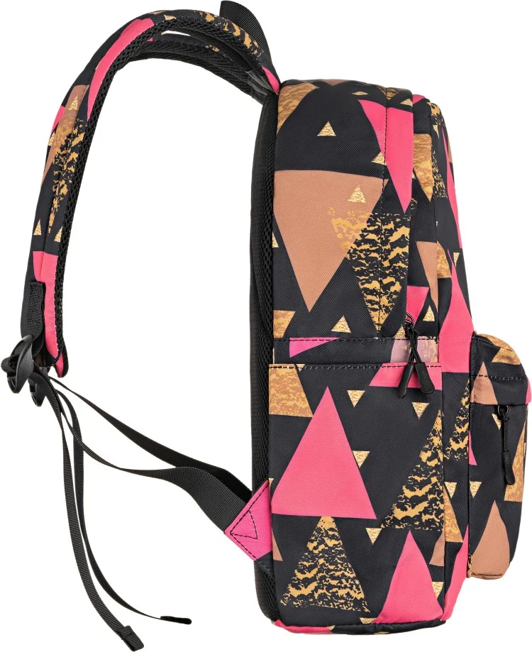 Картинка Рюкзак 2Е TeensPack Triangles чёрный (2E-BPT6114BK)
