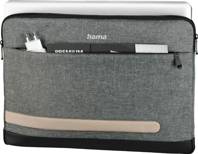 Фото Чехол для ноутбука HAMA Terra 00196603 up to 15.6" Grey