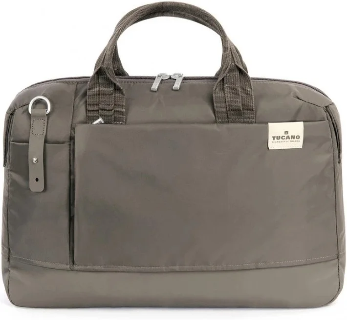 Сумка для ноутбука TUCANO BAGIO15-G, для Macbook 15" серая