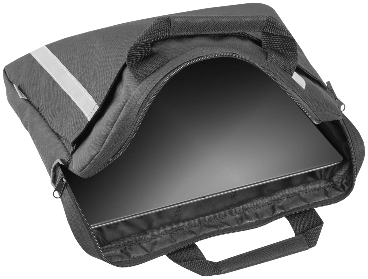 Картинка Сумка для ноутбука DEFENDER SHINY 15"-16" Black