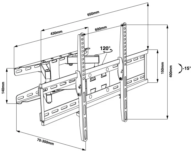 Фото Кронштейн WALFIX R-512B