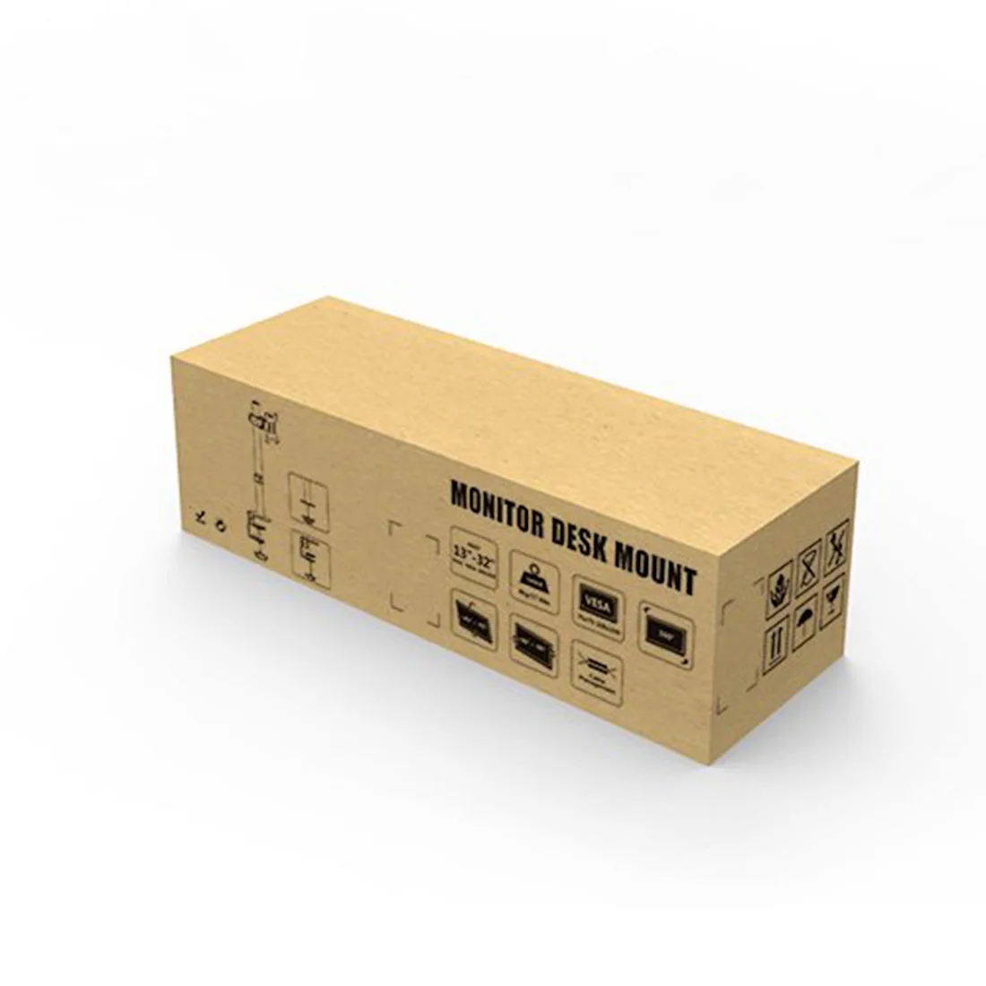 Фотография Кронштейн BRATECK настольный LDT12-T01