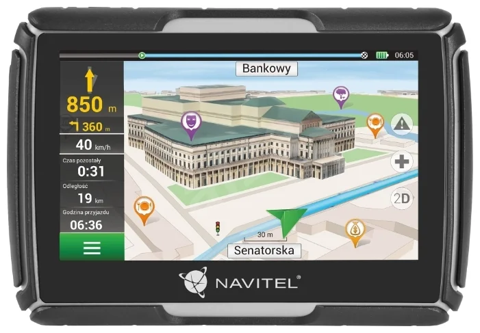 Навигатор NAVITEL G550 Moto