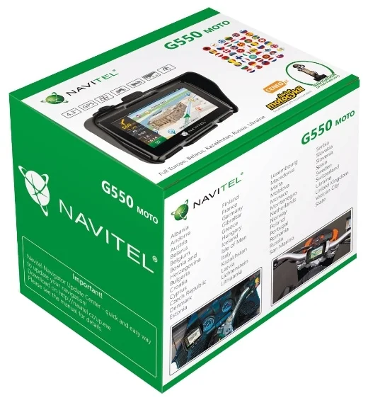 Цена Навигатор NAVITEL G550 Moto