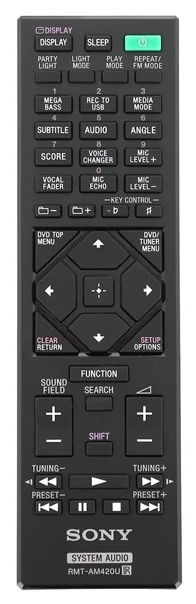 Фотография Музыкальный центр SONY MHC-V82D.RU1