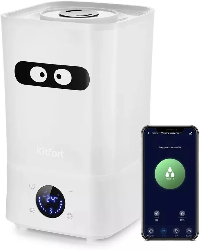 Увлажнитель воздуха KITFORT KT-2837 White