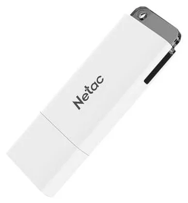 Картинка USB накопитель NETAC U185/16GB White