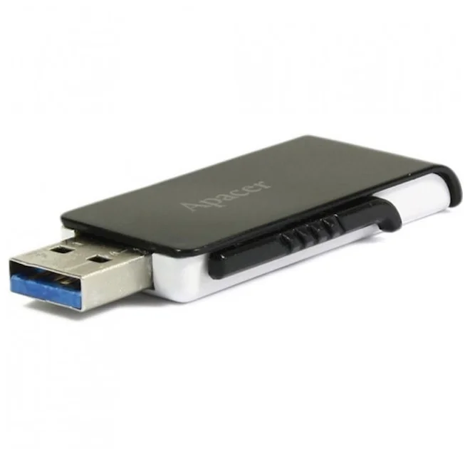 Фото USB-накопитель APACER AH350 128Gb Чёрный (AP128GAH350B-1)