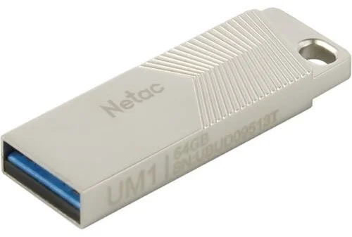 Фото USB накопитель NETAC UM1 64GB серебристый (NT03UM1N-064G-32PN)