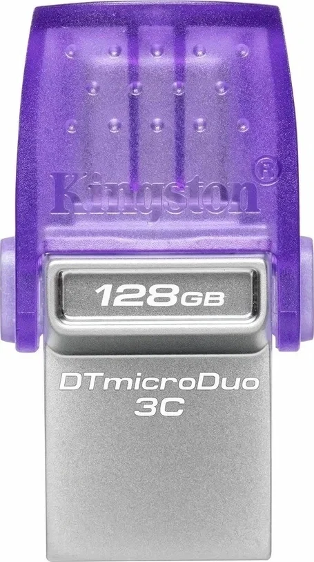 Фото USB накопитель KINGSTON OTG DTDUO3CG3/128Gb металл